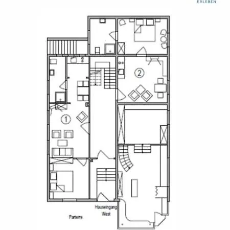 Haus Deichgraf 172 - 2 Апартаменты Йюст