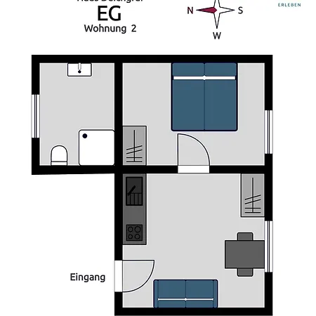 公寓 Haus Deichgraf 172 - 2 *